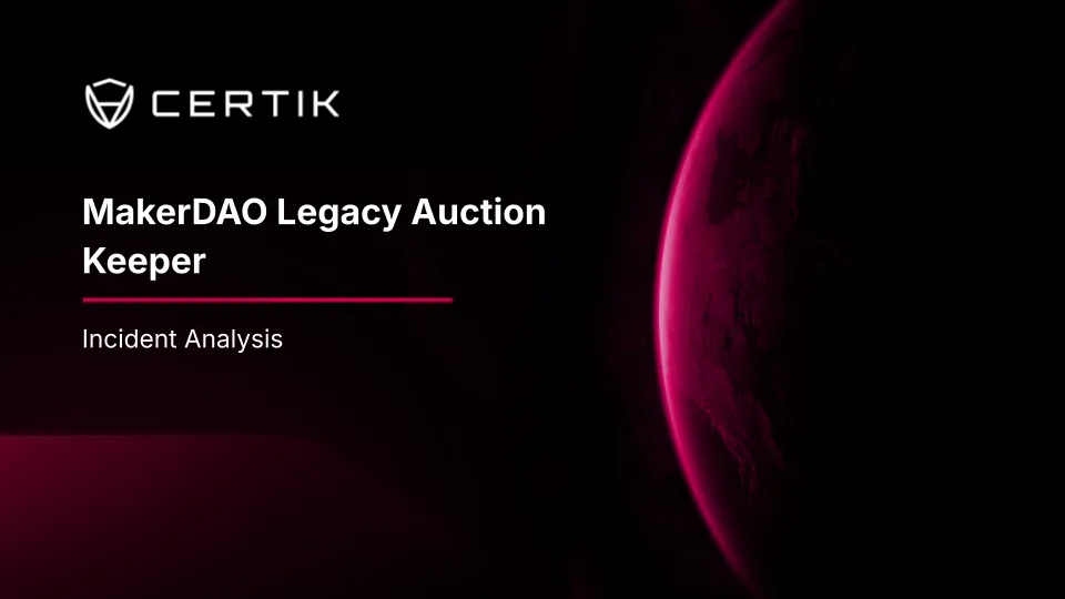 MakerDAO Legacy Auction Keeper Incident Analysis
