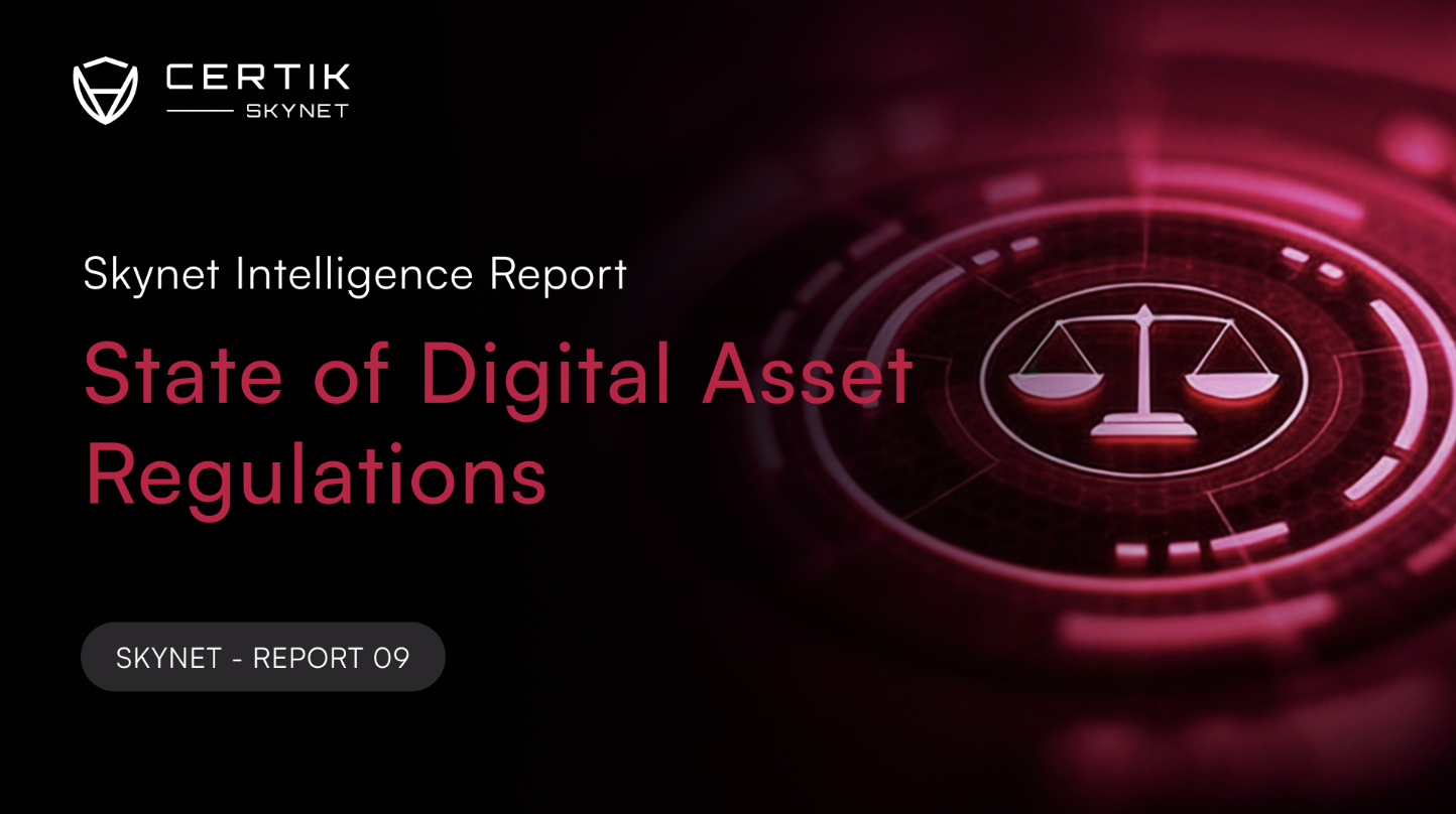 Skynet State of Digital Asset Regulations Report