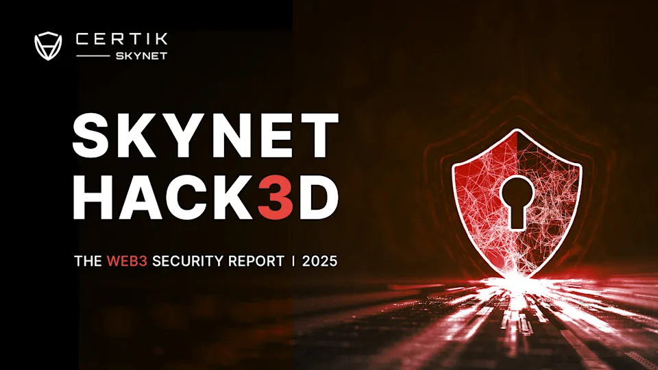 Hack3d: The Web3 Security Report 2025 - CertiK