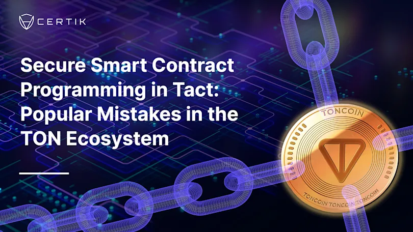 Secure Smart Contract Programming in Tact: Popular Mistakes in the TON Ecosystem
