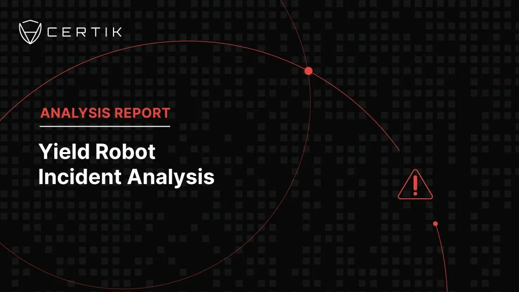 Yield Robot Exit Scam