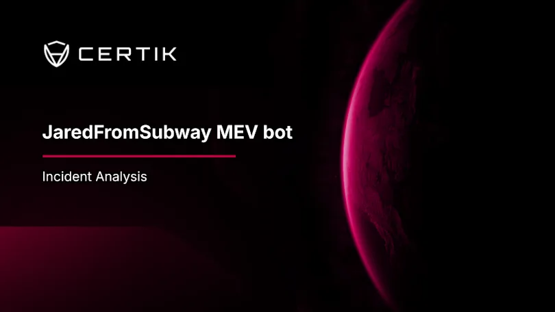 JaredFromSubway MEV bot Incident Analysis