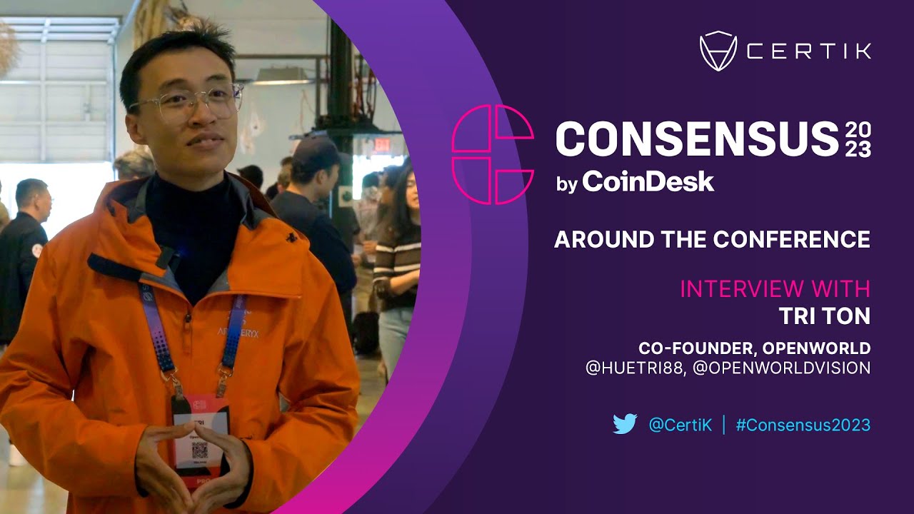 CoinDesk TV State of Crypto | Interview with Ronghhui Gu, Co-Founder of  CertiK - CertiK