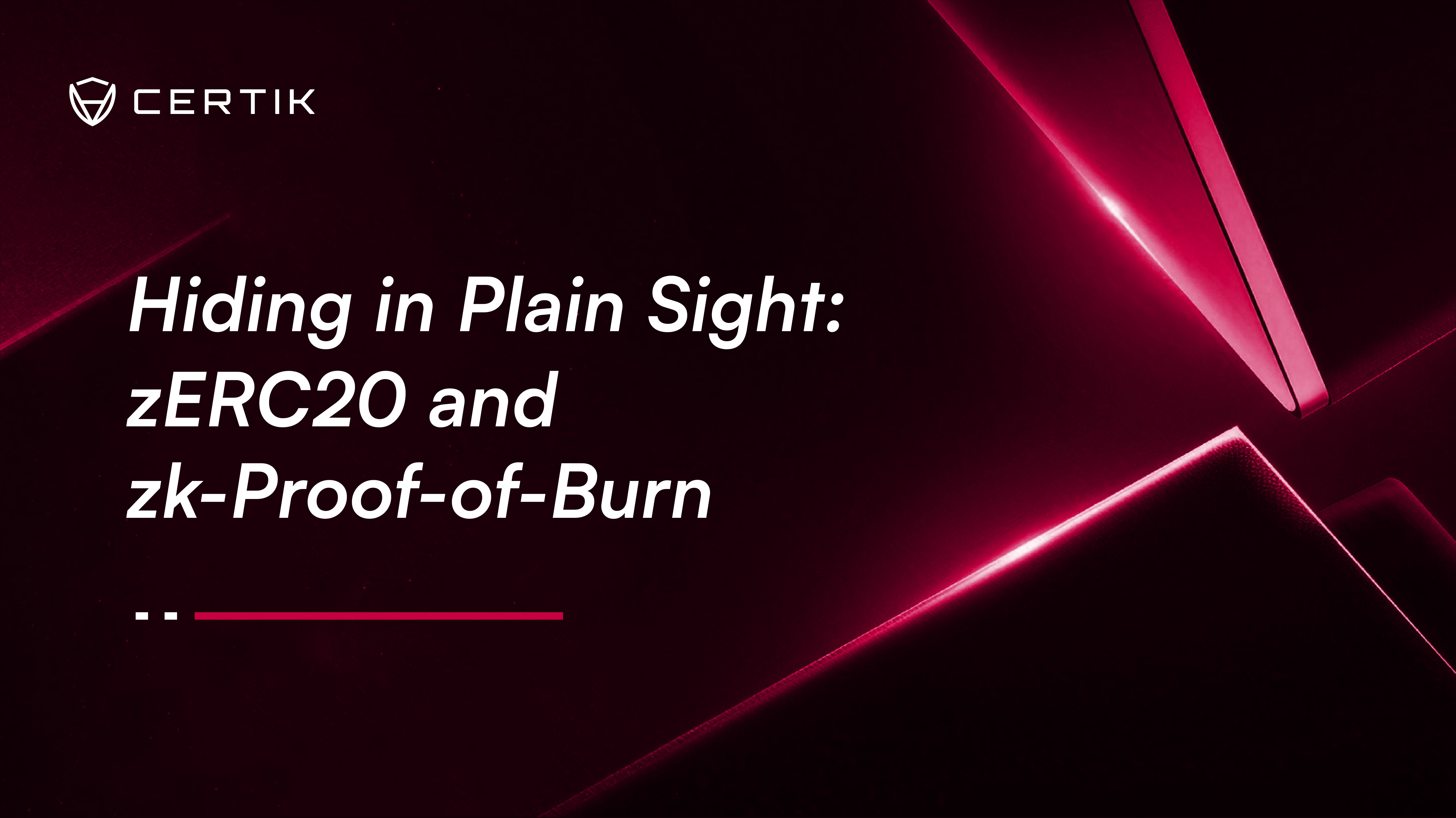 Hiding in Plain Sight: zERC20 and zk-Proof-of-Burn