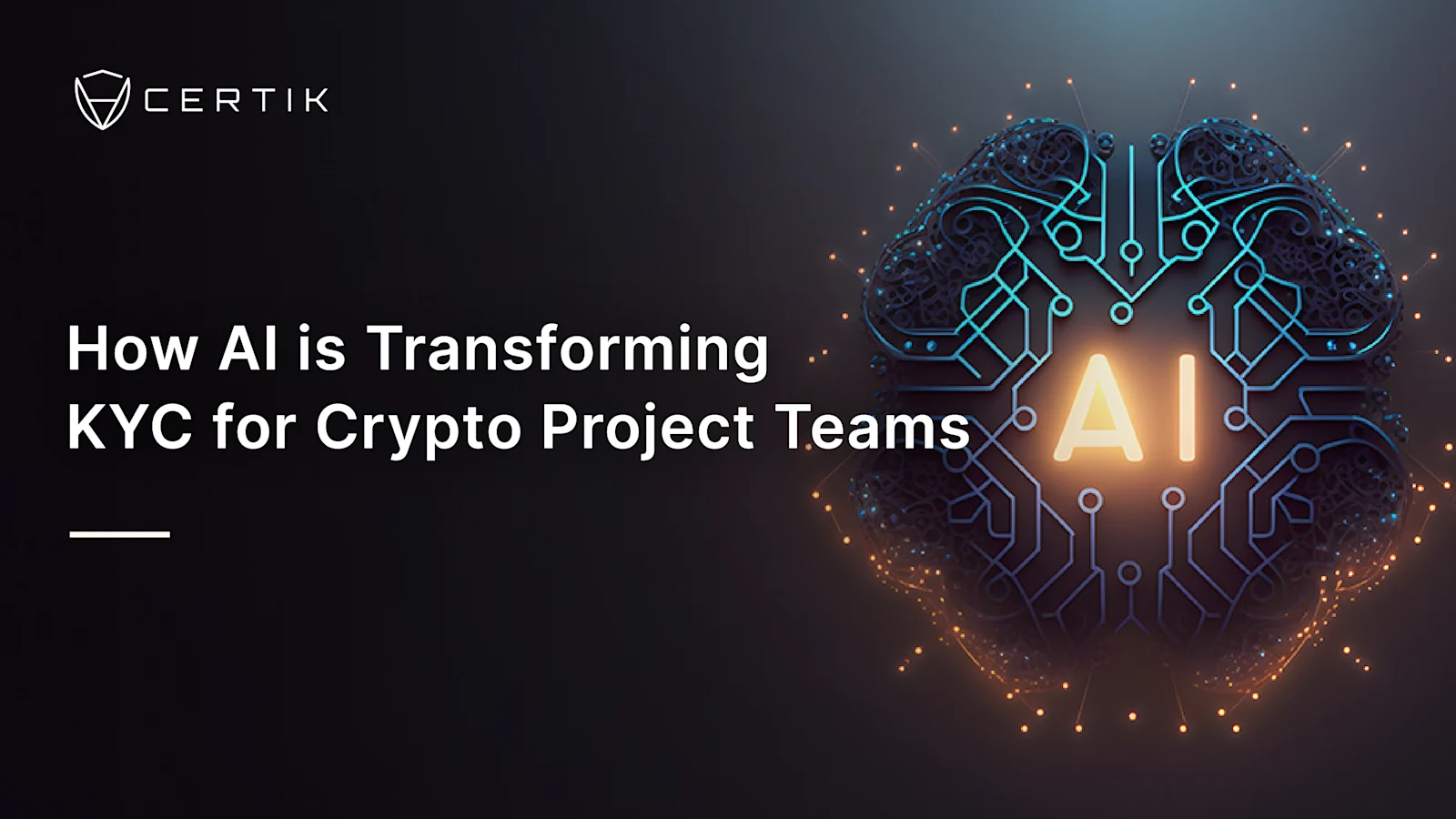 How AI is Transforming KYC for Crypto Project Teams
