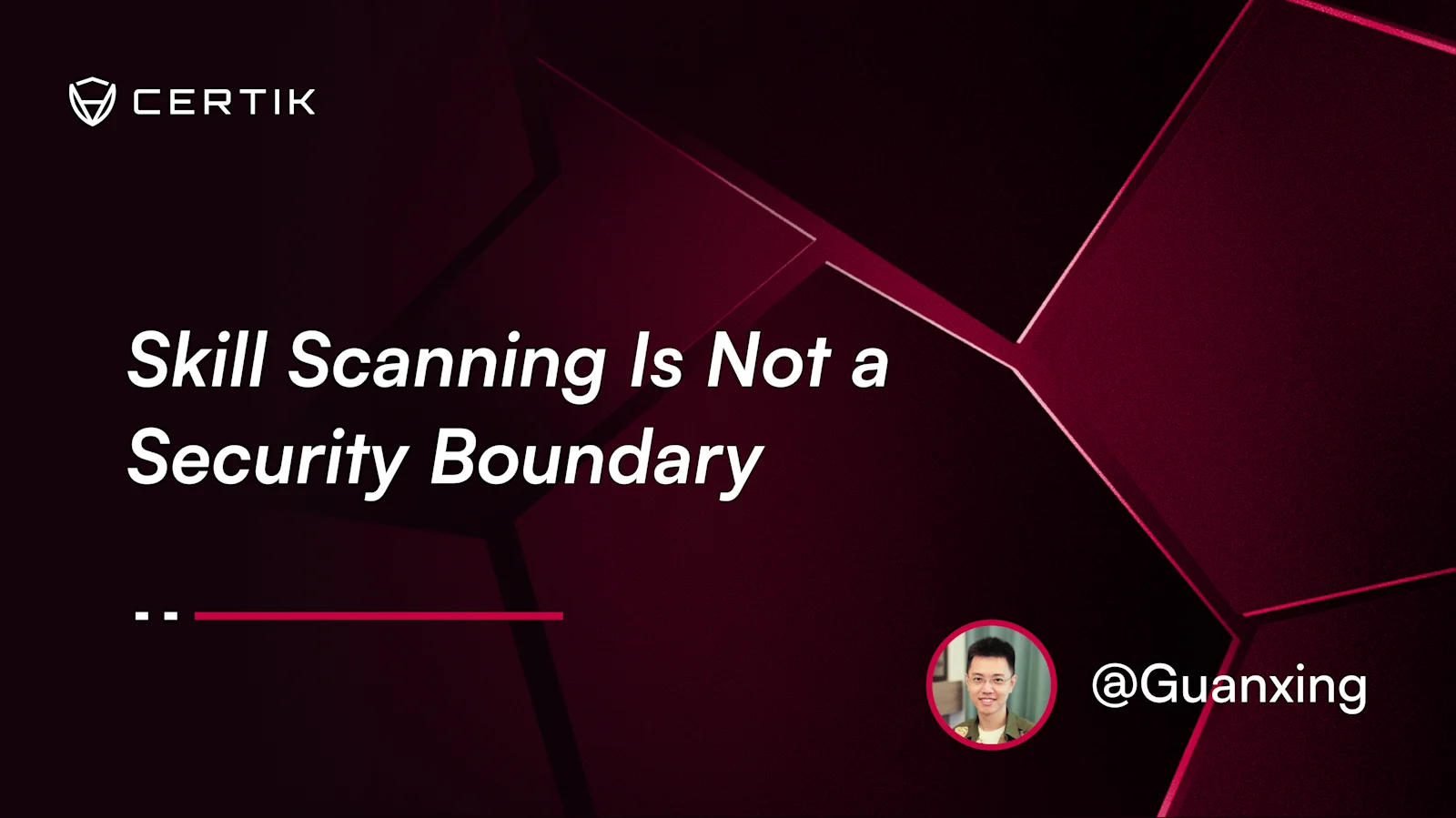 Skill Scanning Is Not a Security Boundary