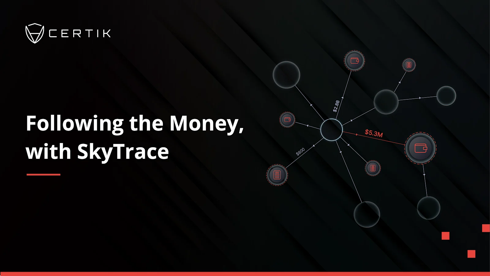 Following the Money, with SkyTrace