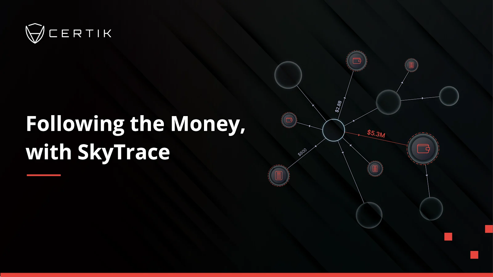 Following the Money, with SkyTrace