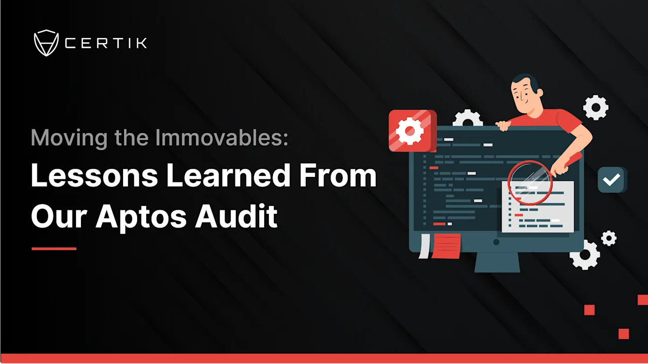 Moving the Immovables: Lessons Learned From Our Aptos Smart Contract ...