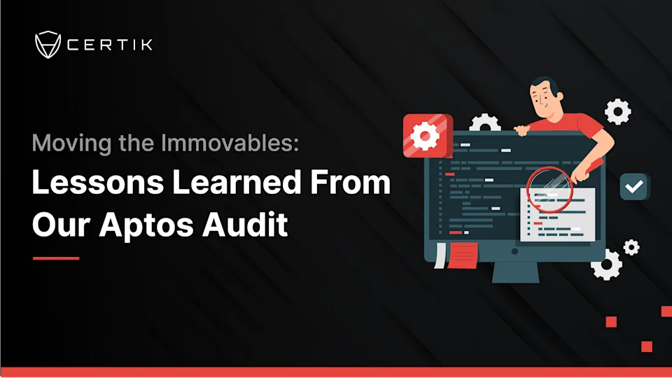 Moving the Immovables: Lessons Learned From Our Aptos Smart Contract ...