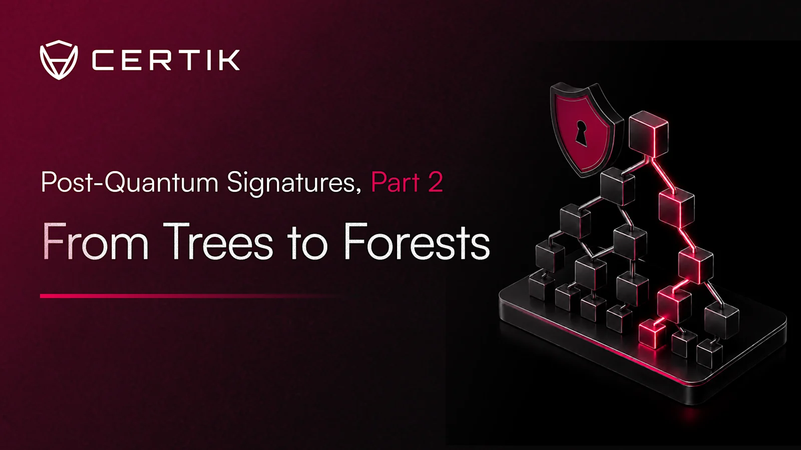 Post-Quantum Signatures, Part 2: From Trees to Forests