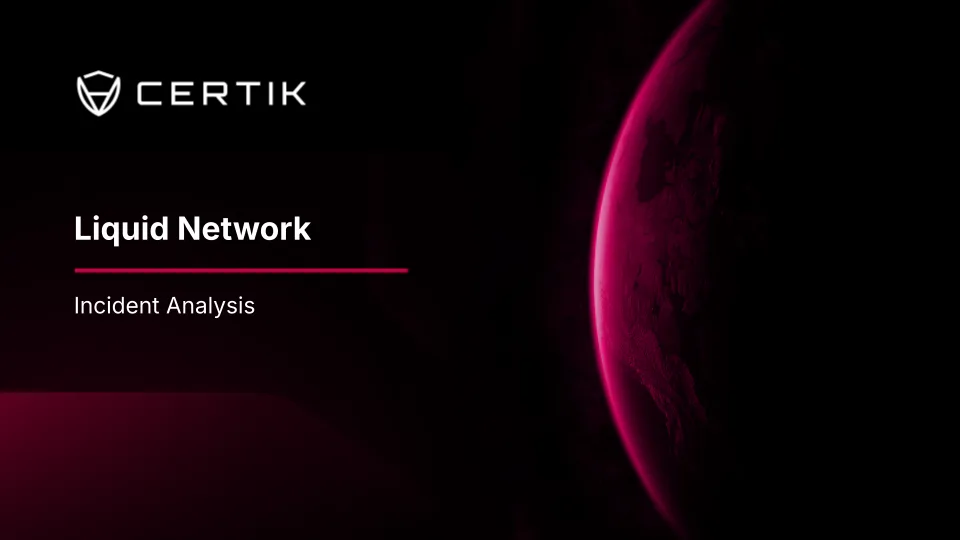 Liquid Network Incident Analysis