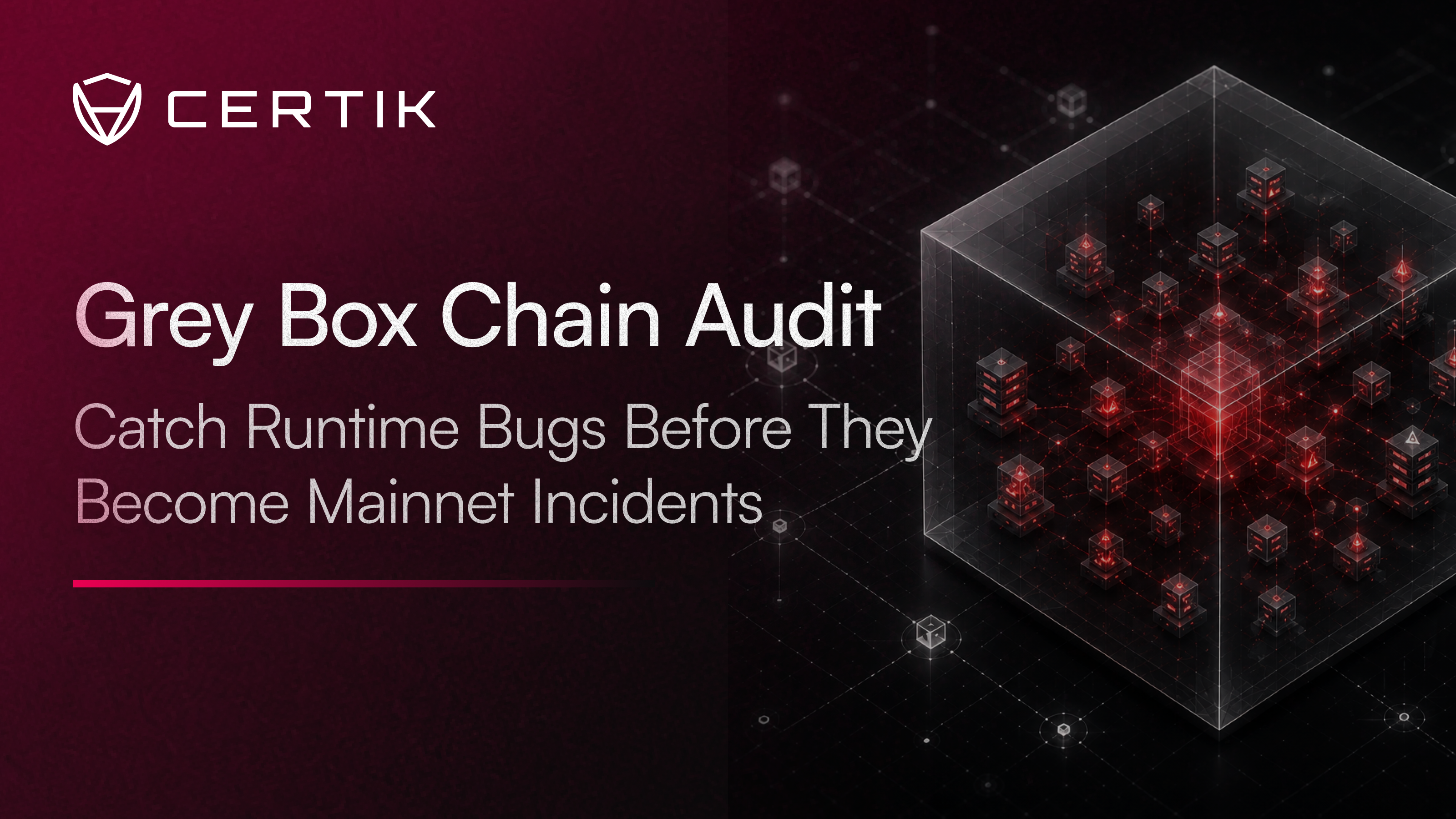 Catch Runtime Bugs Before They Become Mainnet Incidents: CertiK Grey Box Chain Audit