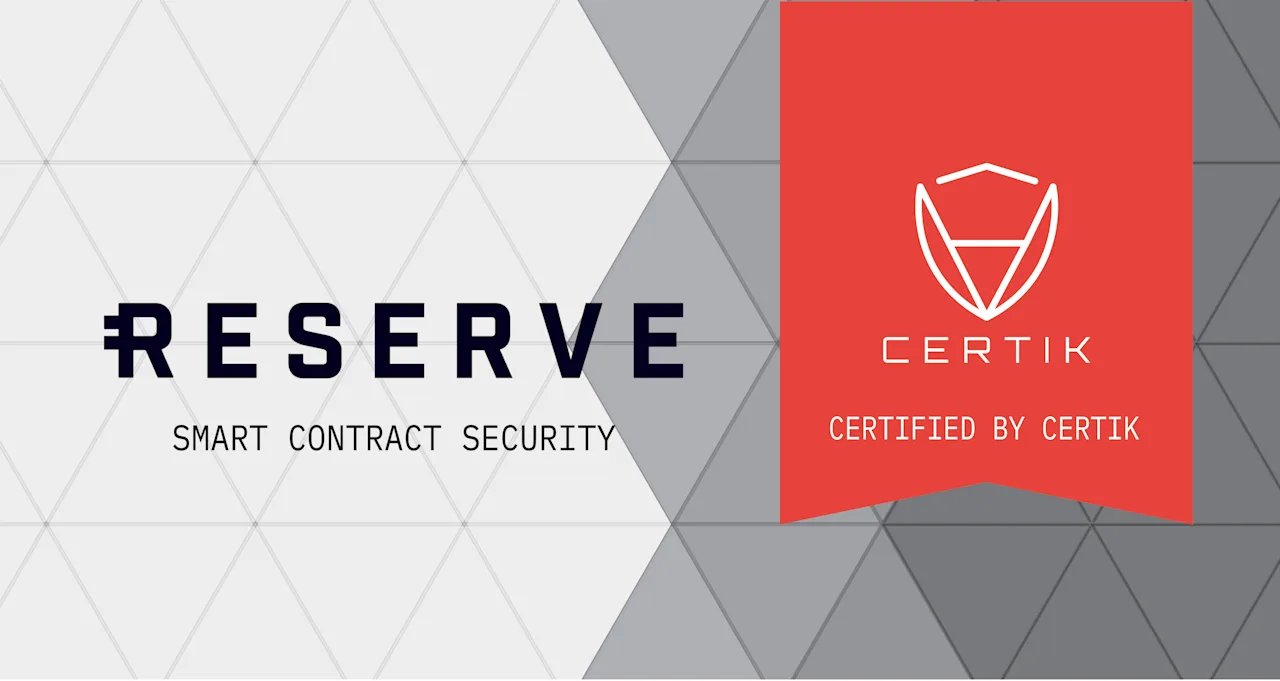 CertiK has completed a security audit of Reserve Protocol - CertiK