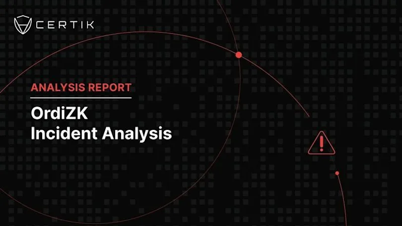 OrdiZK Incident Analysis