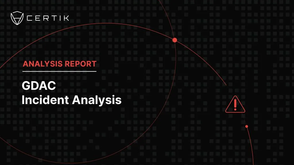 GDAC Incident Analysis