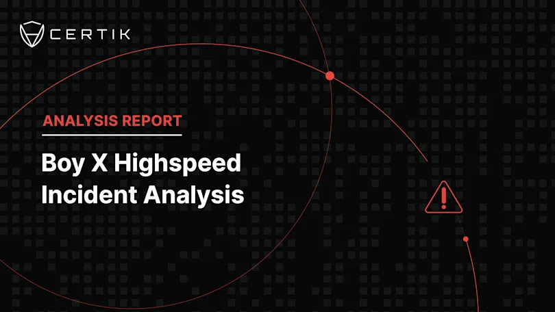 Boy X Highspeed Incident Analysis