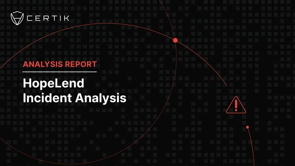 HopeLend Incident Analysis