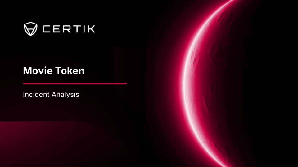 Movie Token Incident Analysis