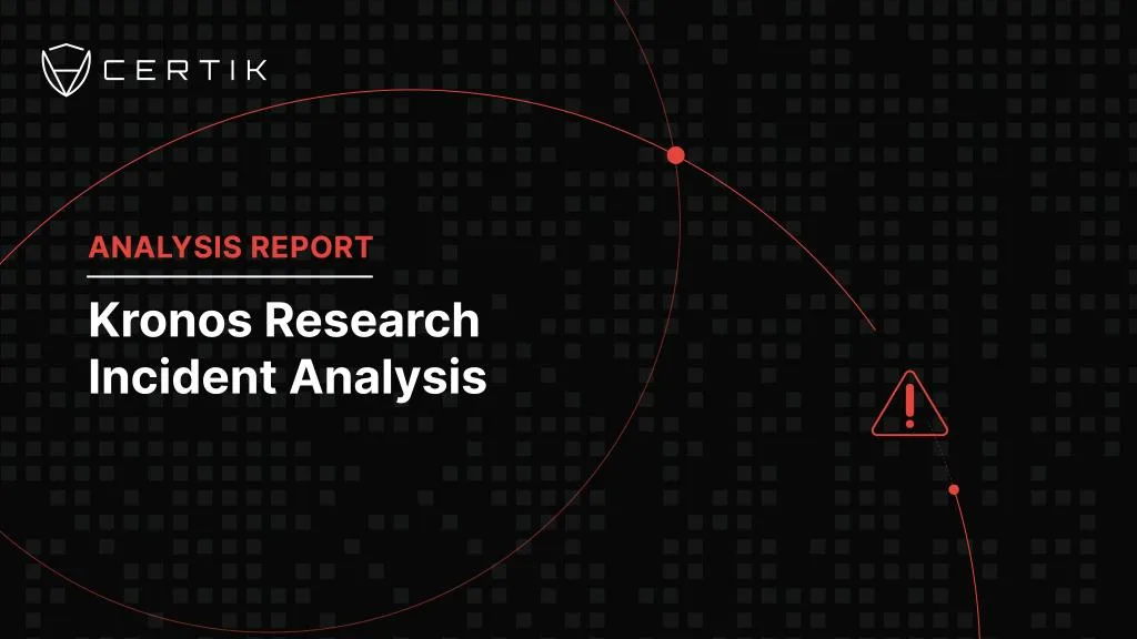 Kronos Research Incident Analysis