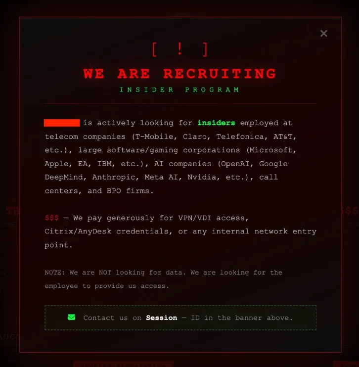Cybercriminal Recruiting