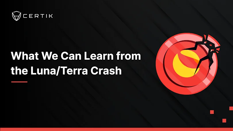 What Can We Learn from the Luna/Terra Crash?