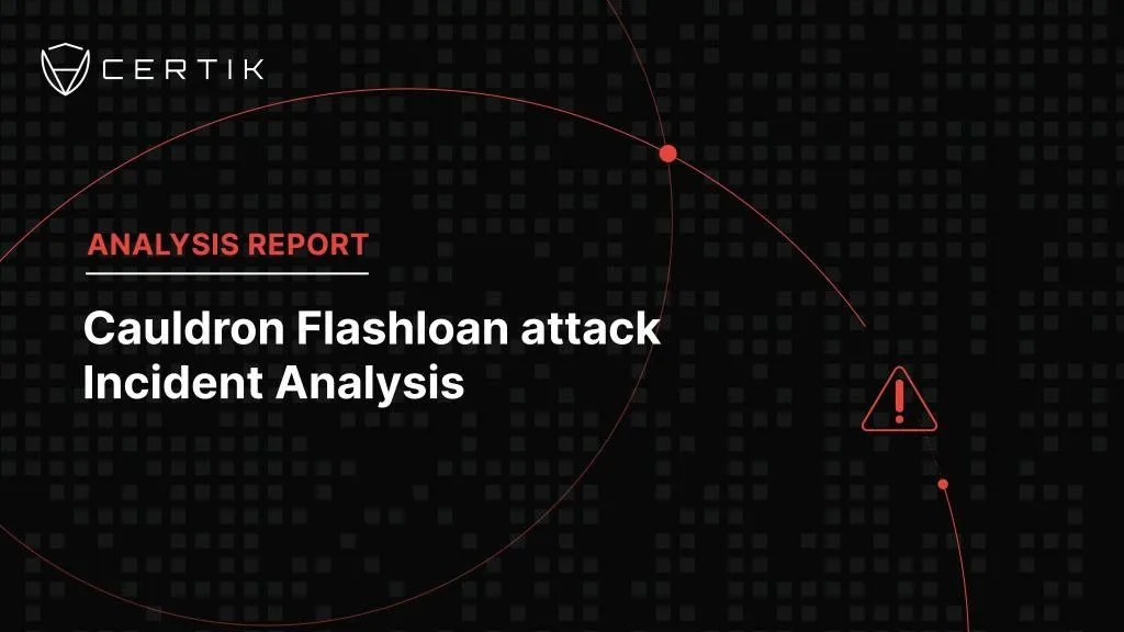 Cauldron Flashloan Attack 