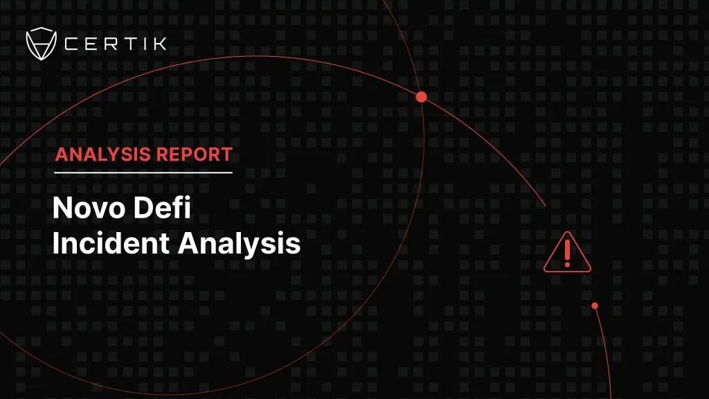 Novo Defi Incident Analysis