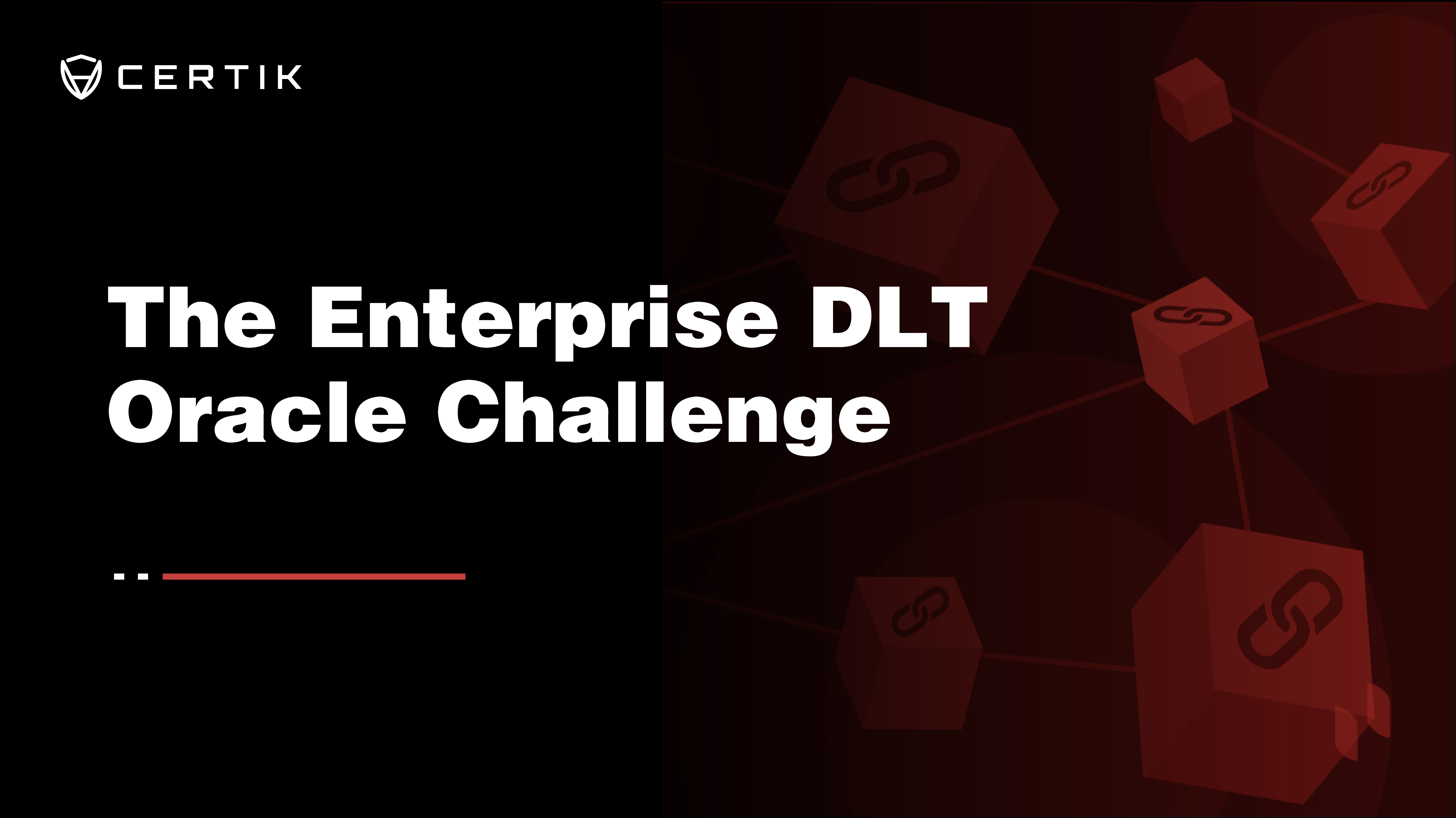 The Enterprise DLT Oracle Challenge