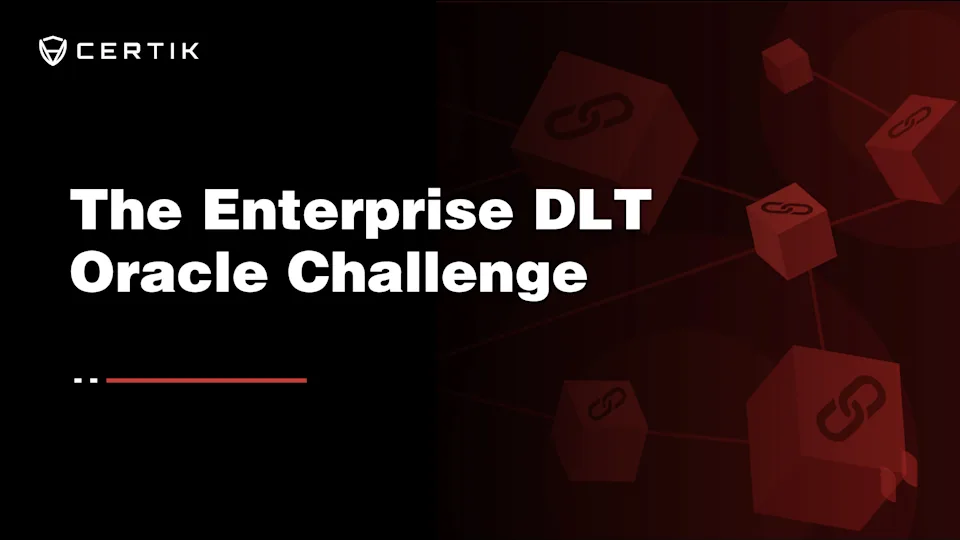 The Enterprise DLT Oracle Challenge