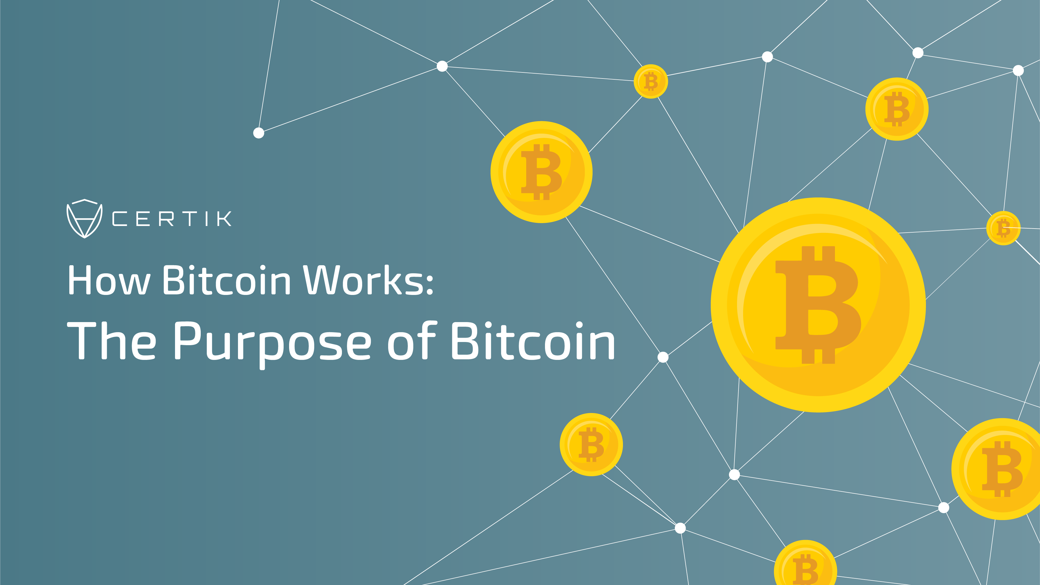 bitcoin purpose