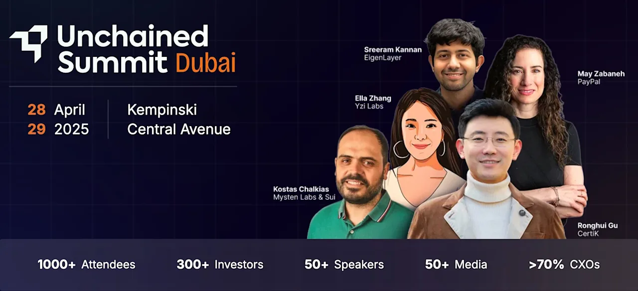 Unchained Summit Dubai Banner