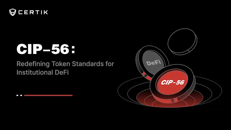 CIP-56: Redefining Token Standards for Institutional DeFi
