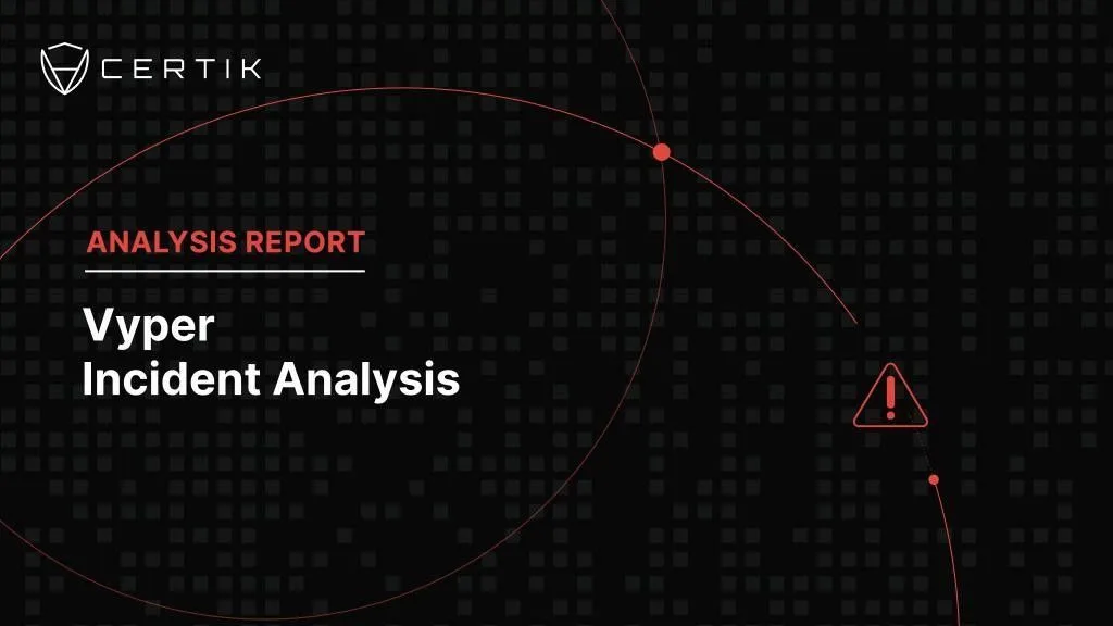 Vyper Incident Analysis