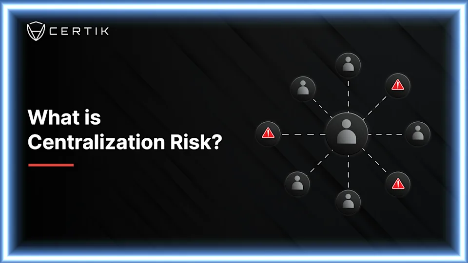 Centralized Risk Database What is Centralization Risk? - CertiK