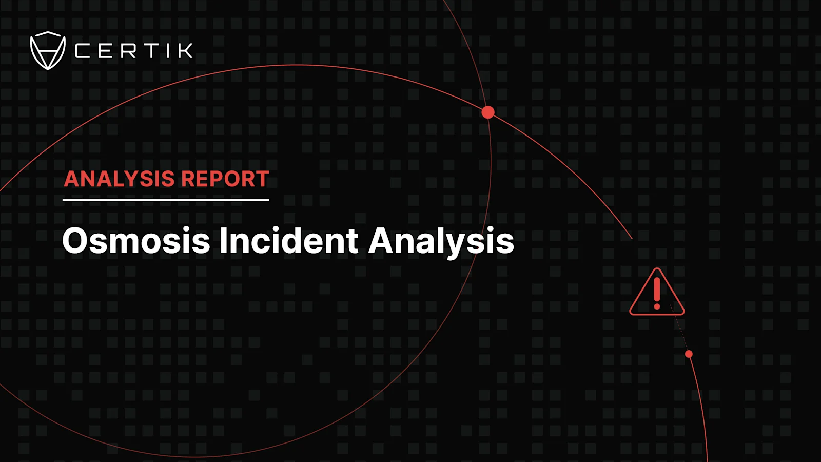 Osmosis Incident Analysis 