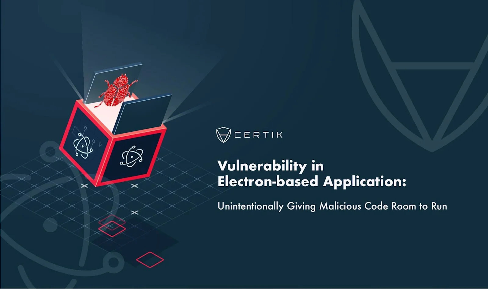 Vulnerability in Electron-based Application: Unintentionally Giving Malicious Code Room to Run