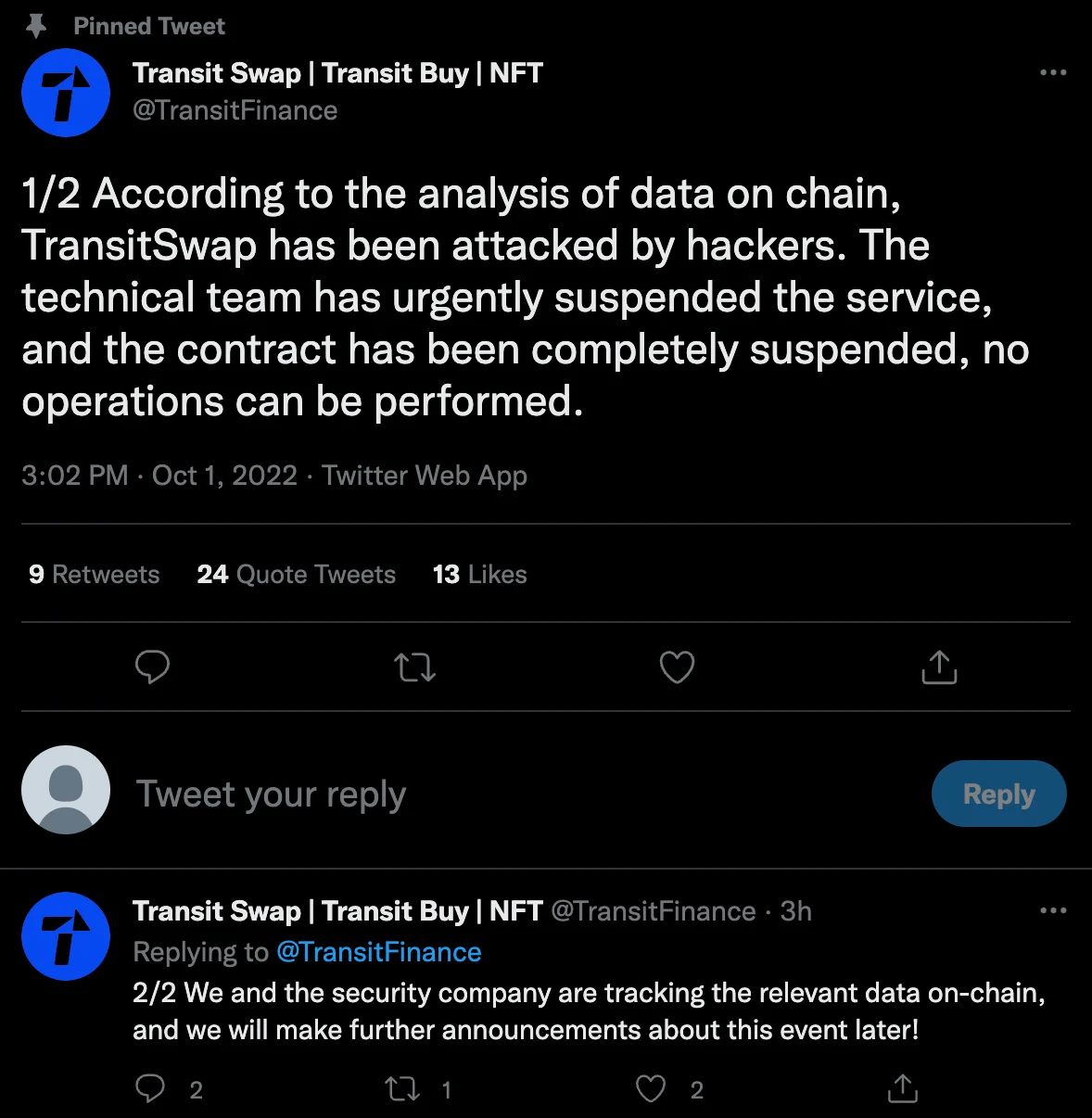 Transit Tweet
