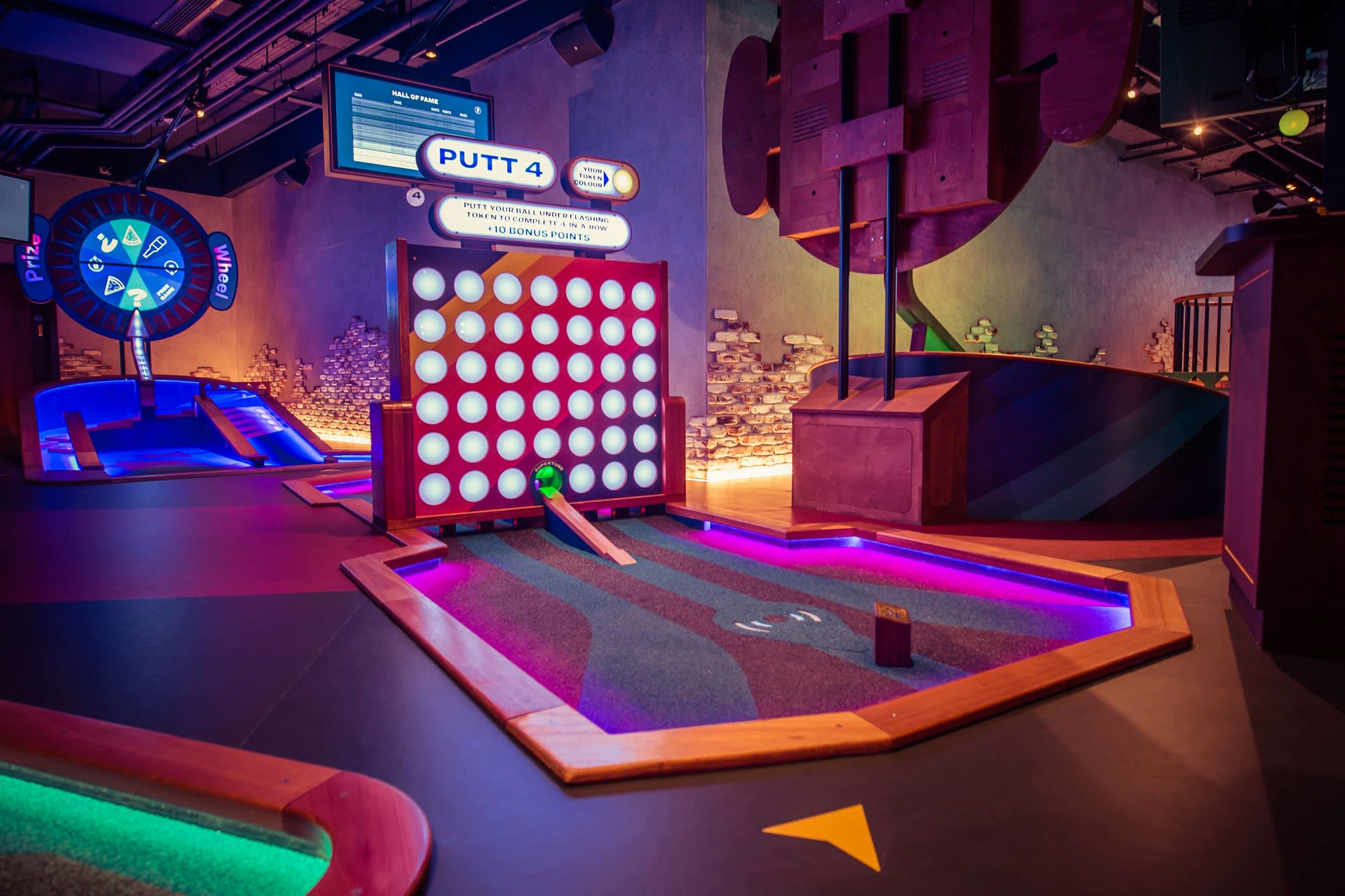 Puttshack Watford High tech mini golf with cool vibes Crazy Golf