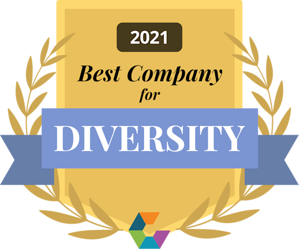 Comparably Best Company for Diversity