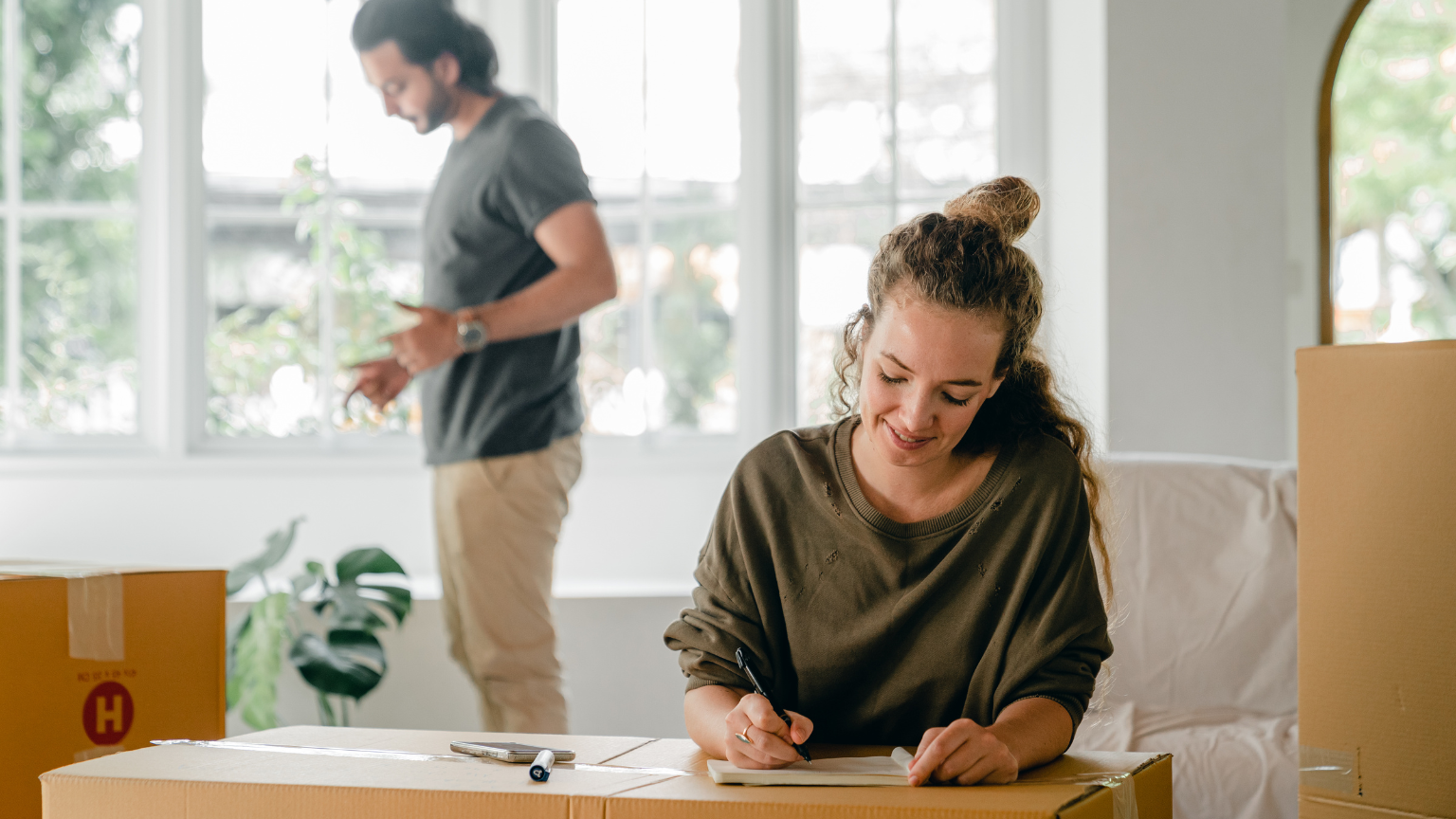 Moving into new home