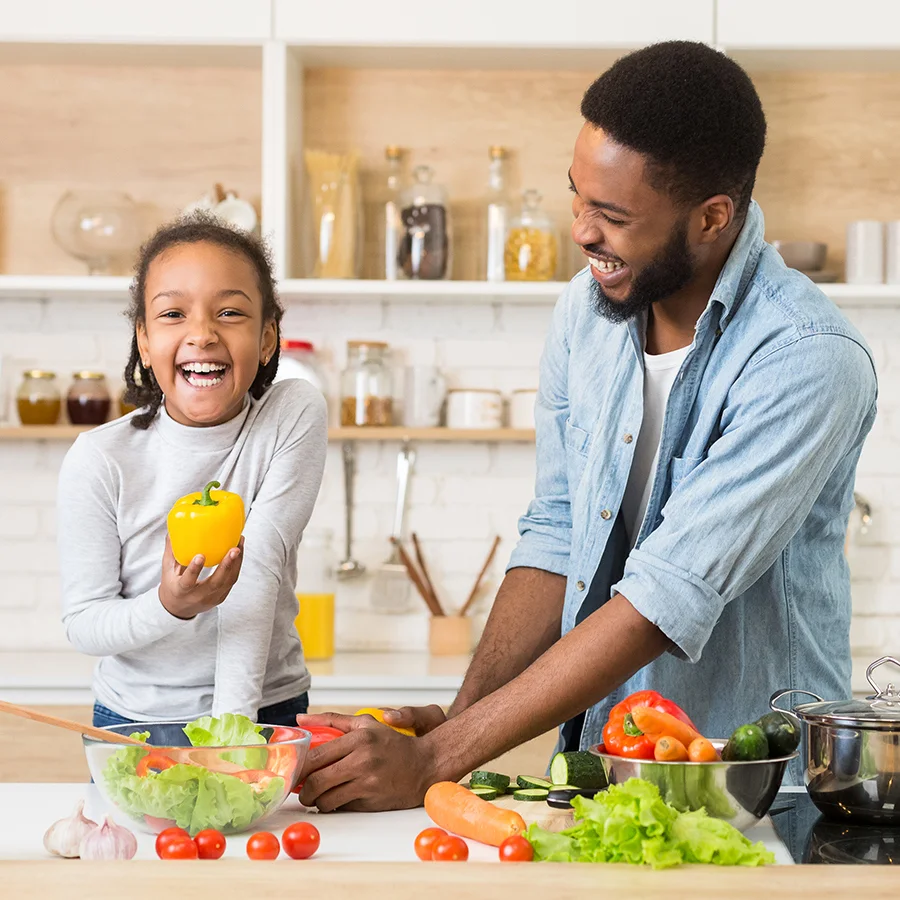 father-and-daughter-make-a-salad