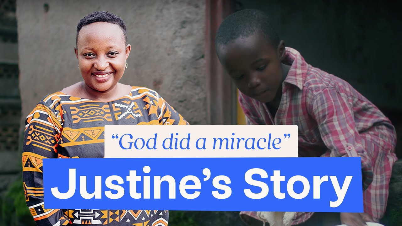 God did a miracle, Justine's story.