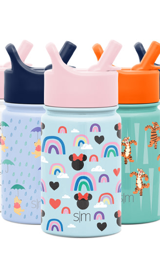 Simple Modern 10oz Disney Summit Kids Water Bottle Thermos with Straw Lid