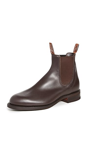 R.M. Williams Comfort Turnout Boots in brown leather