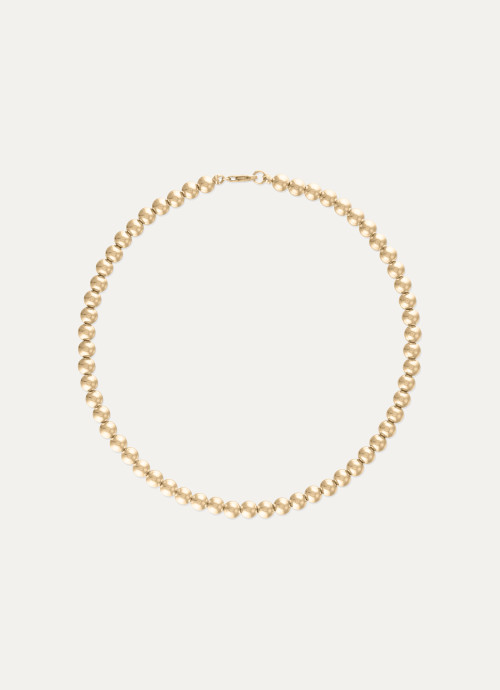 ALEXA LEIGH 6mm Gold Ball Necklace