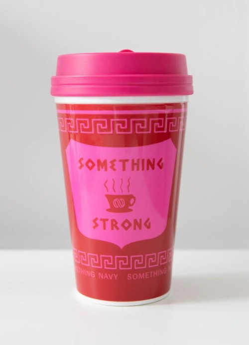 Something Strong Pink Mug