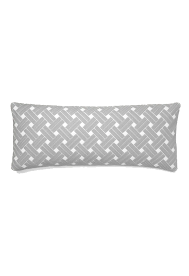 A Geometric Pillow by Boll & Branch