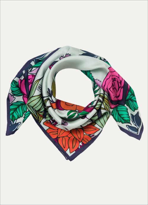 Deseda secret garden scarf