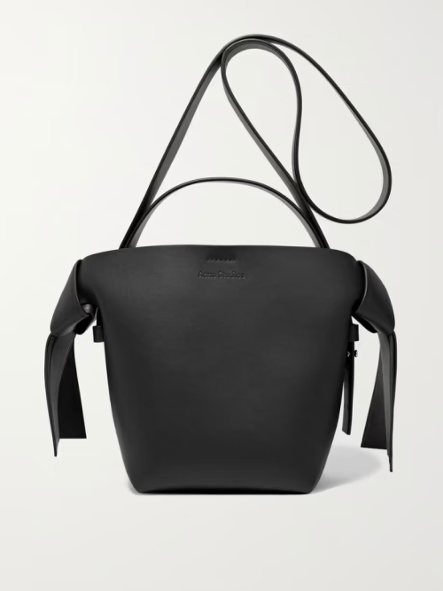 ACNE STUDIOS Musubi Mini knotted leather shoulder bag